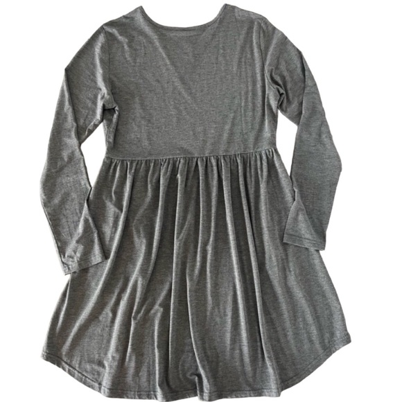 XL LongYuan Swingy T-shirt Dress With Long Sleeves, NWT - Picture 2 of 8